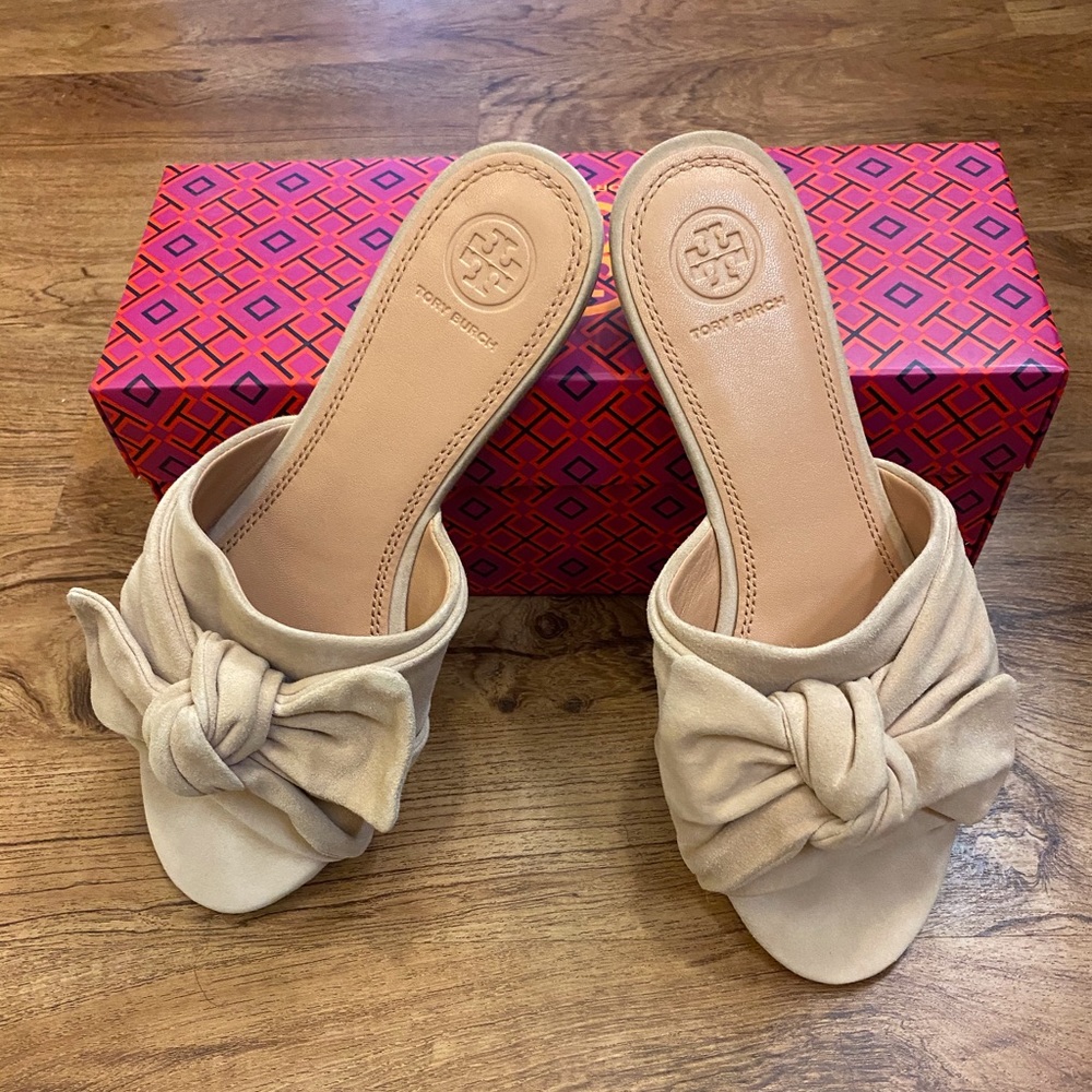 Tory Burch Annabelle Bow Sandals Size 8